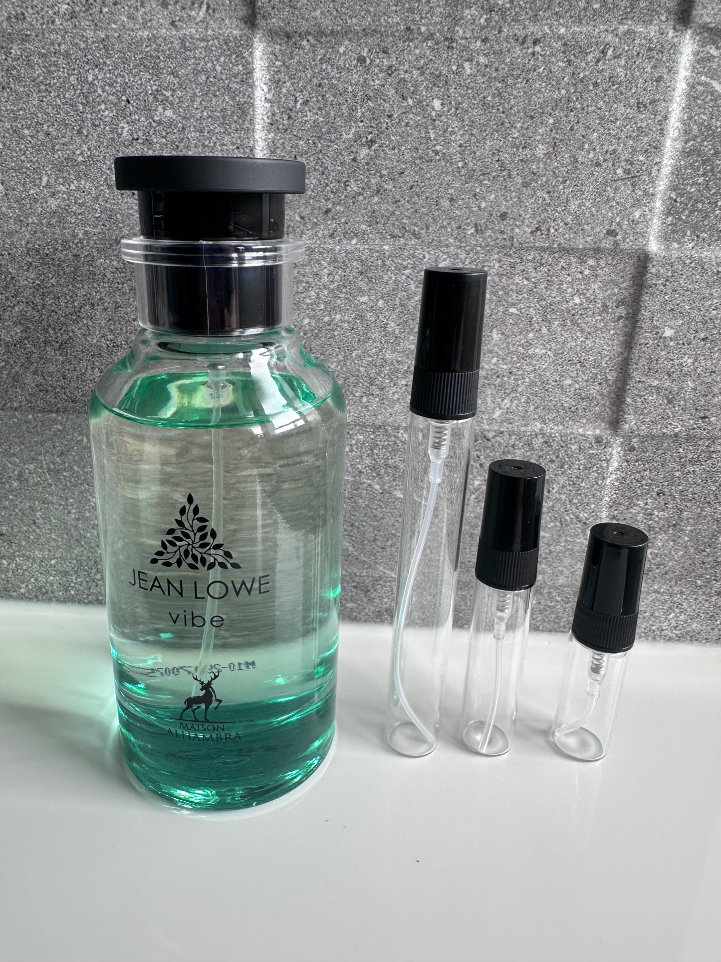 Maison Alhambra - Jean Lowe Vibe perfume decant bottle sizes NZ