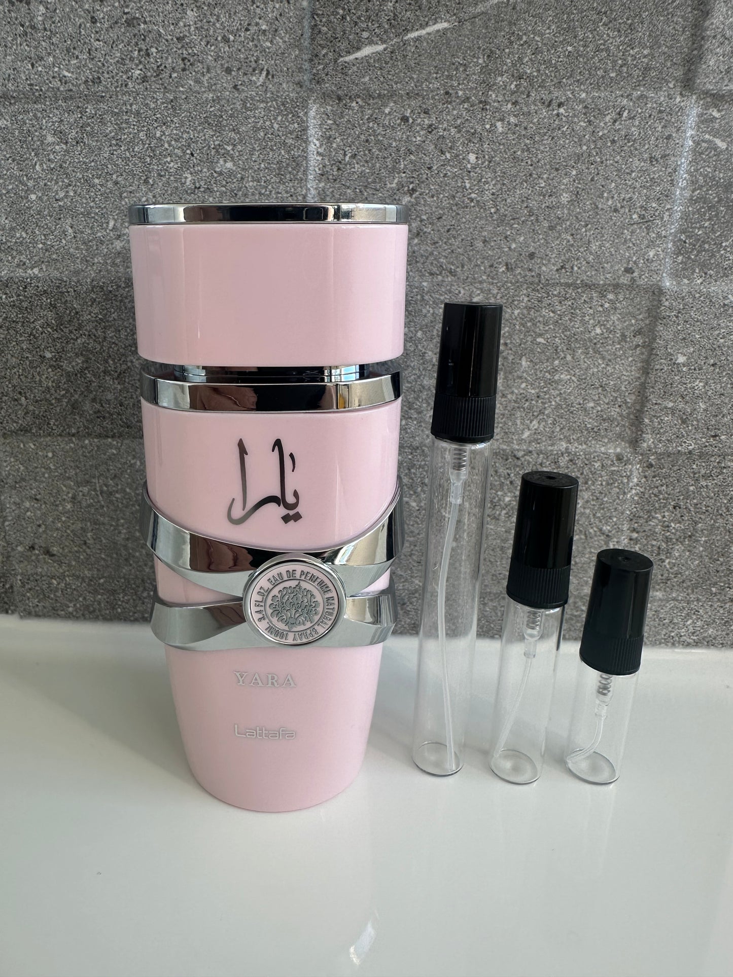 Lattafa - Yara perfume decant bottle sizes NZ