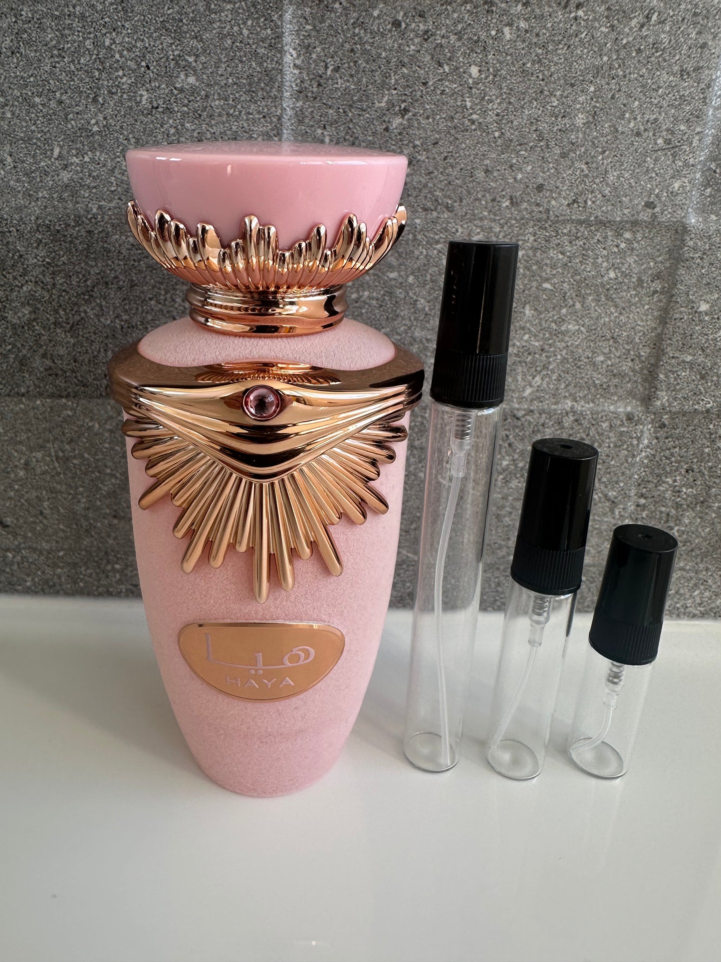 Lattafa - Haya perfume decant bottle sizes NZ