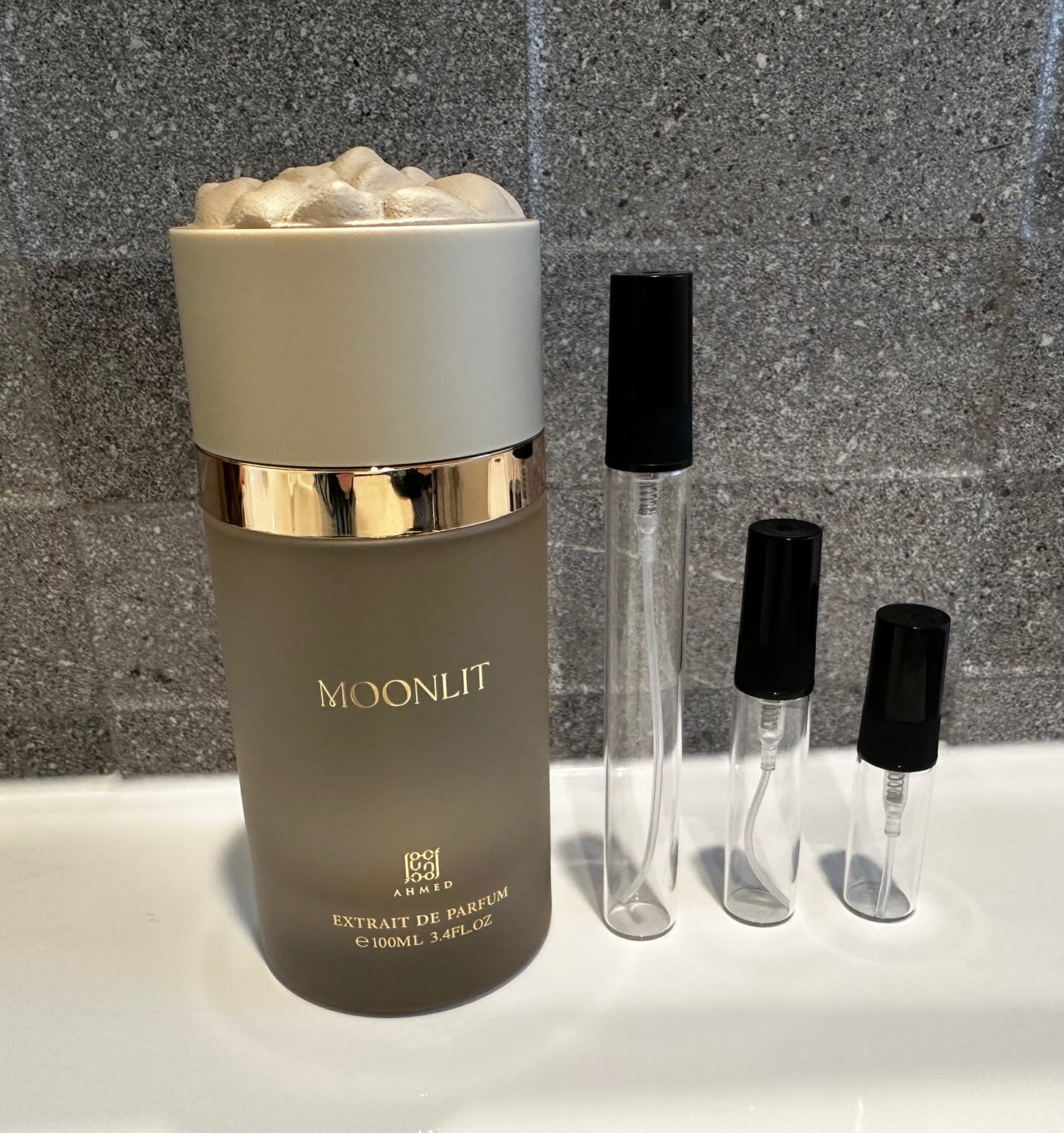 Ahmed Al Maghribi Moonlit perfume decant sizes