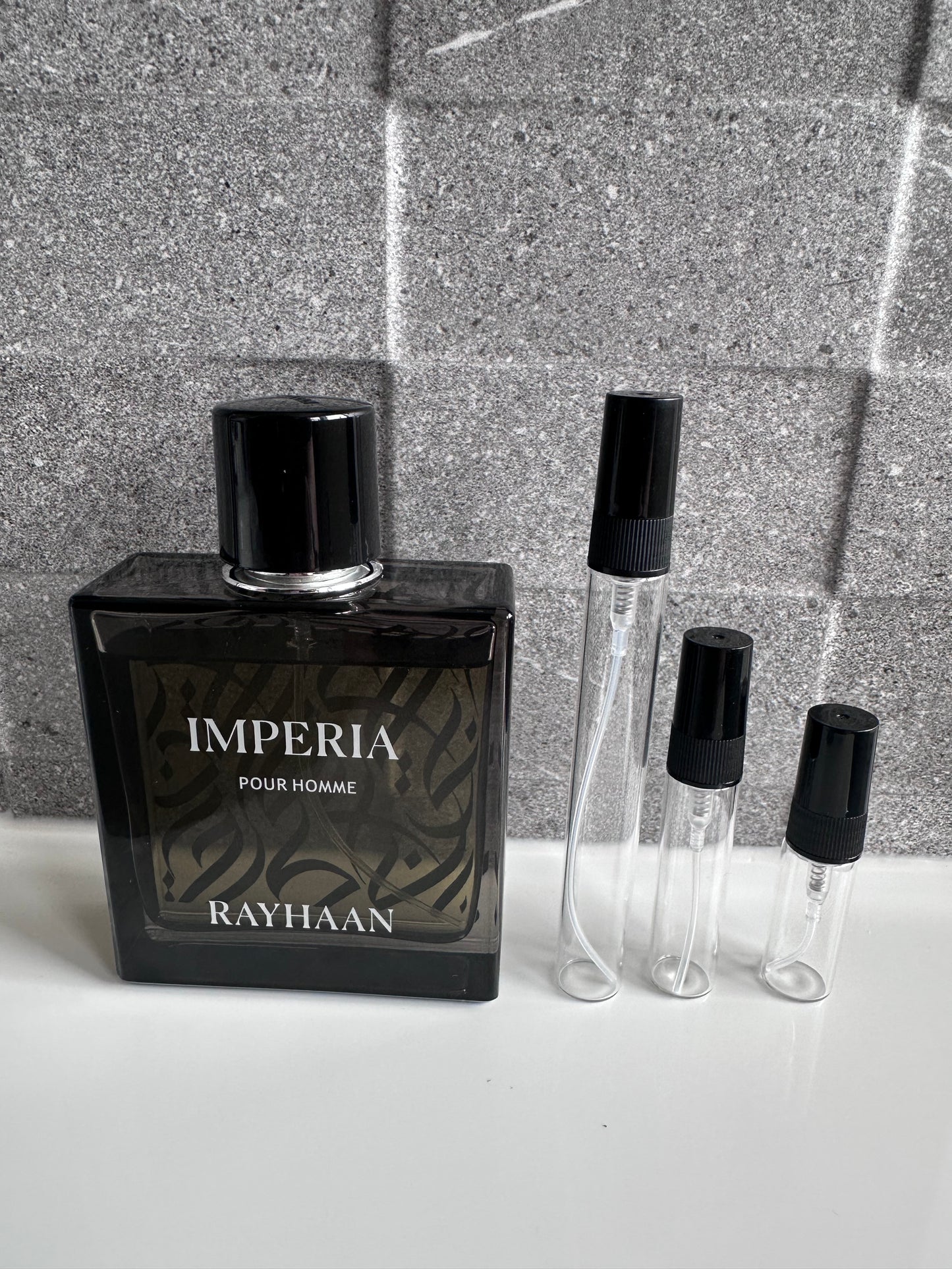 Rayhaan - Imperia perfume decant bottle sizes NZ