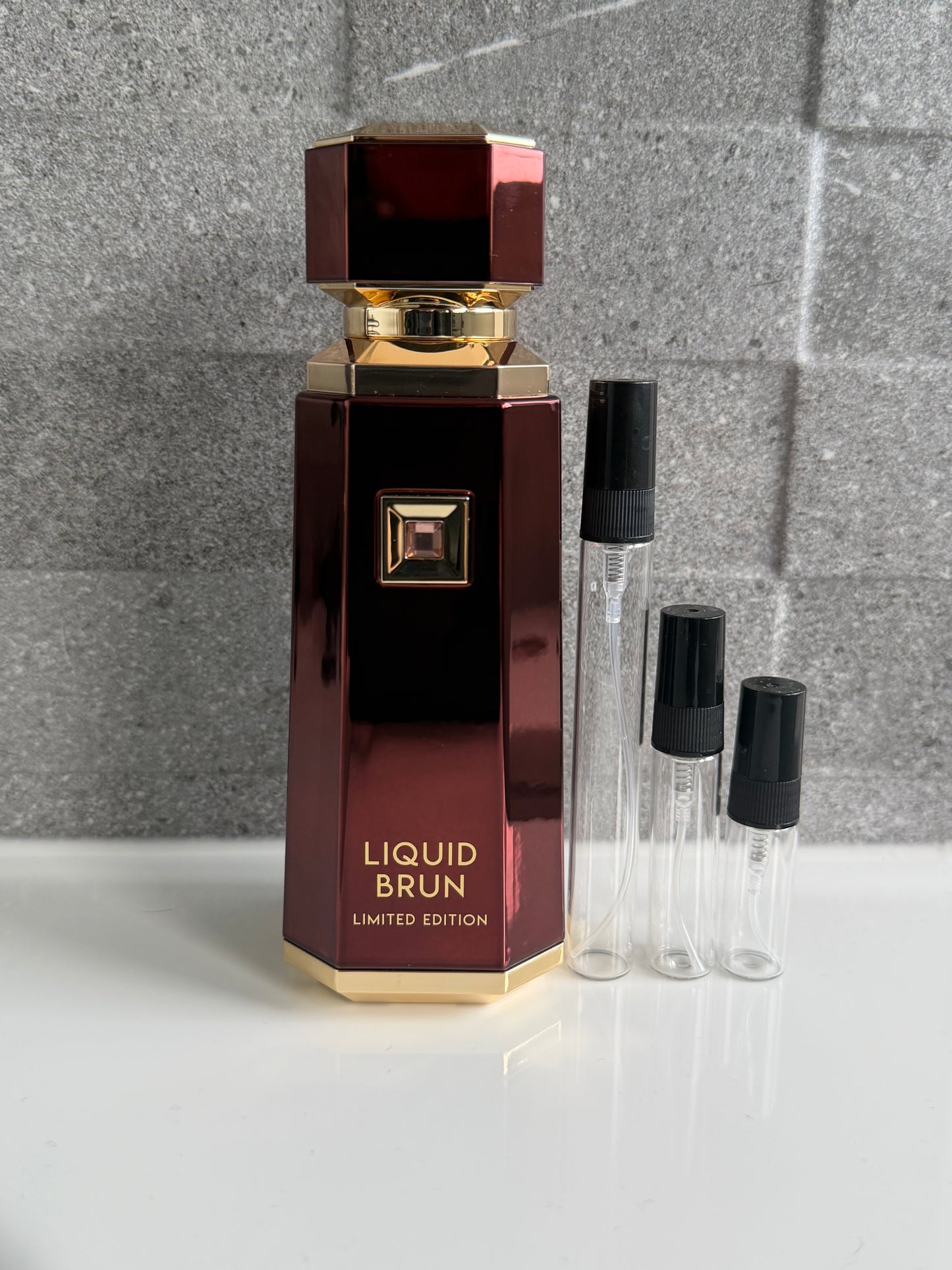 French Avenue Liquid Brun Limited Edition perfume decant sizes