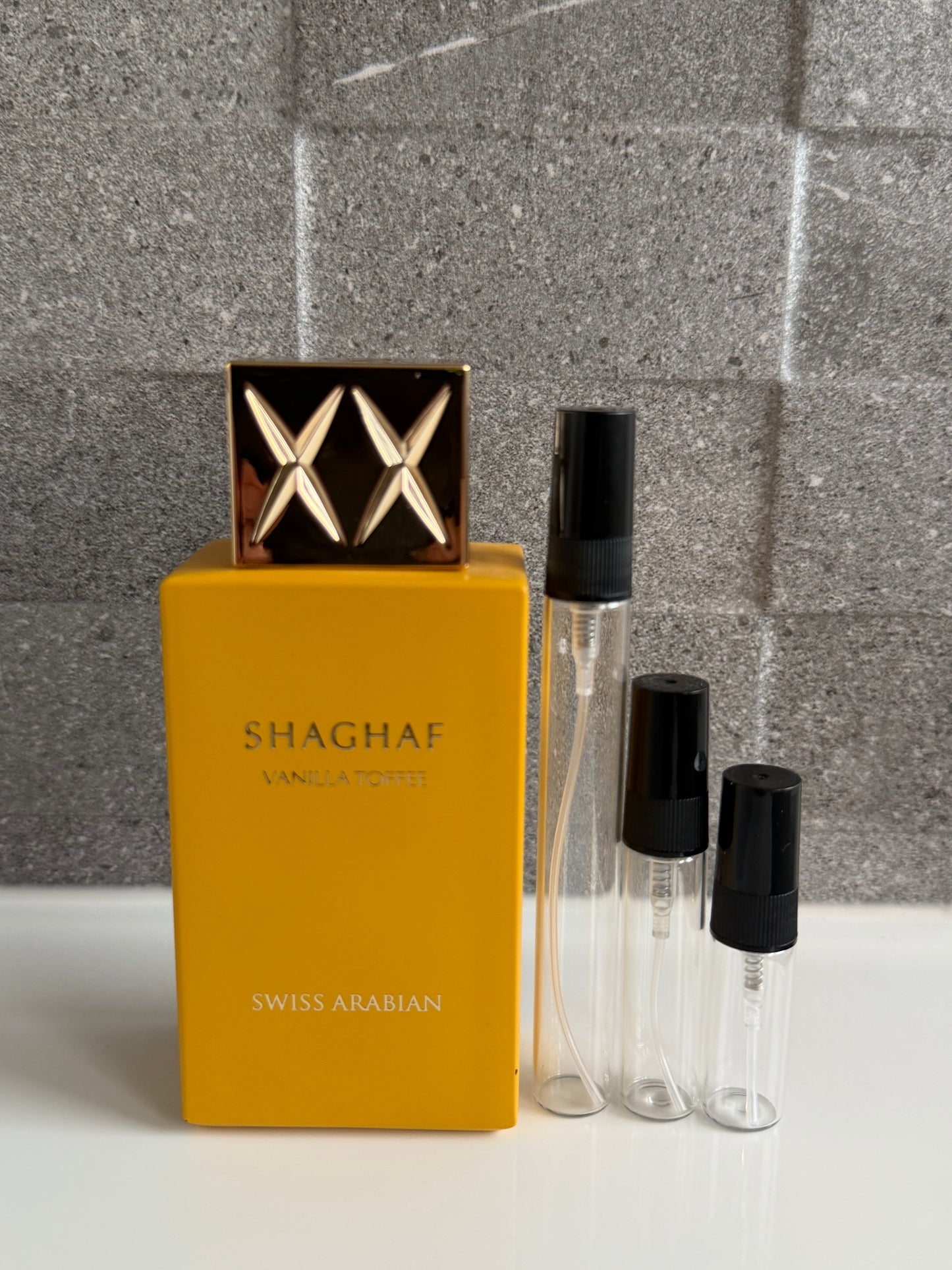 Swiss Arabian Shaghaf Vanilla Toffee perfume decant size decant dealer NZ