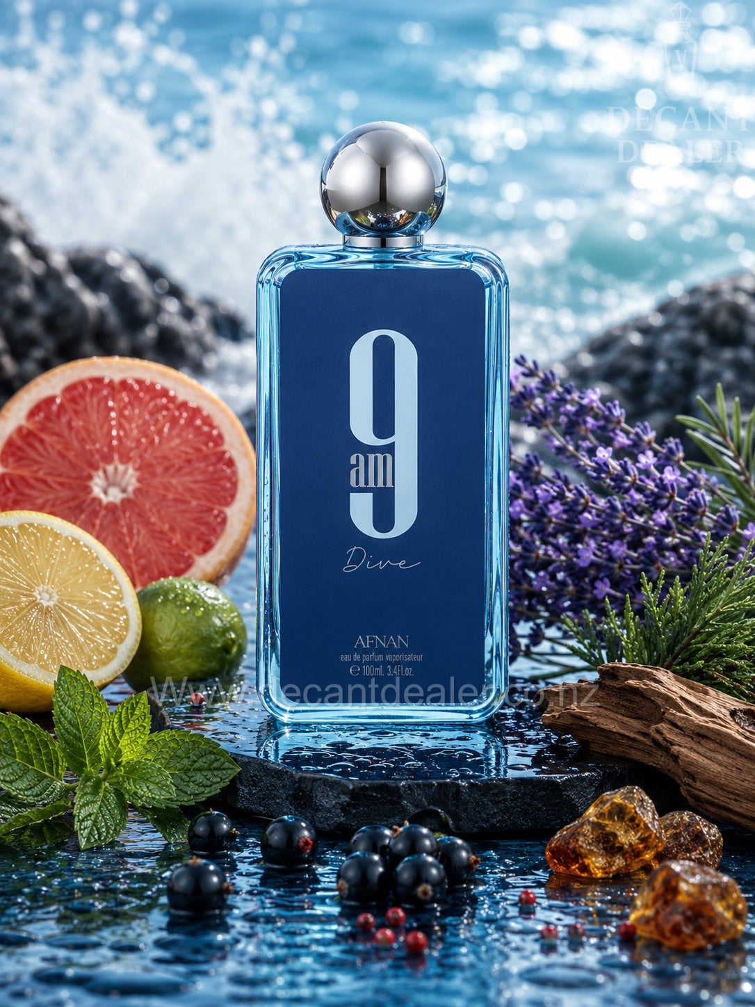 Afnan 9AM Dive Perfume Decant Dealer NZ
