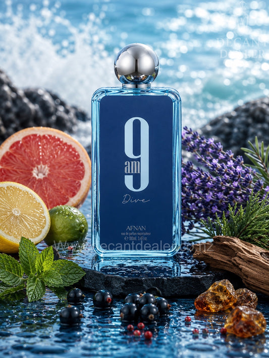 Afnan 9AM Dive Perfume Decant Dealer NZ