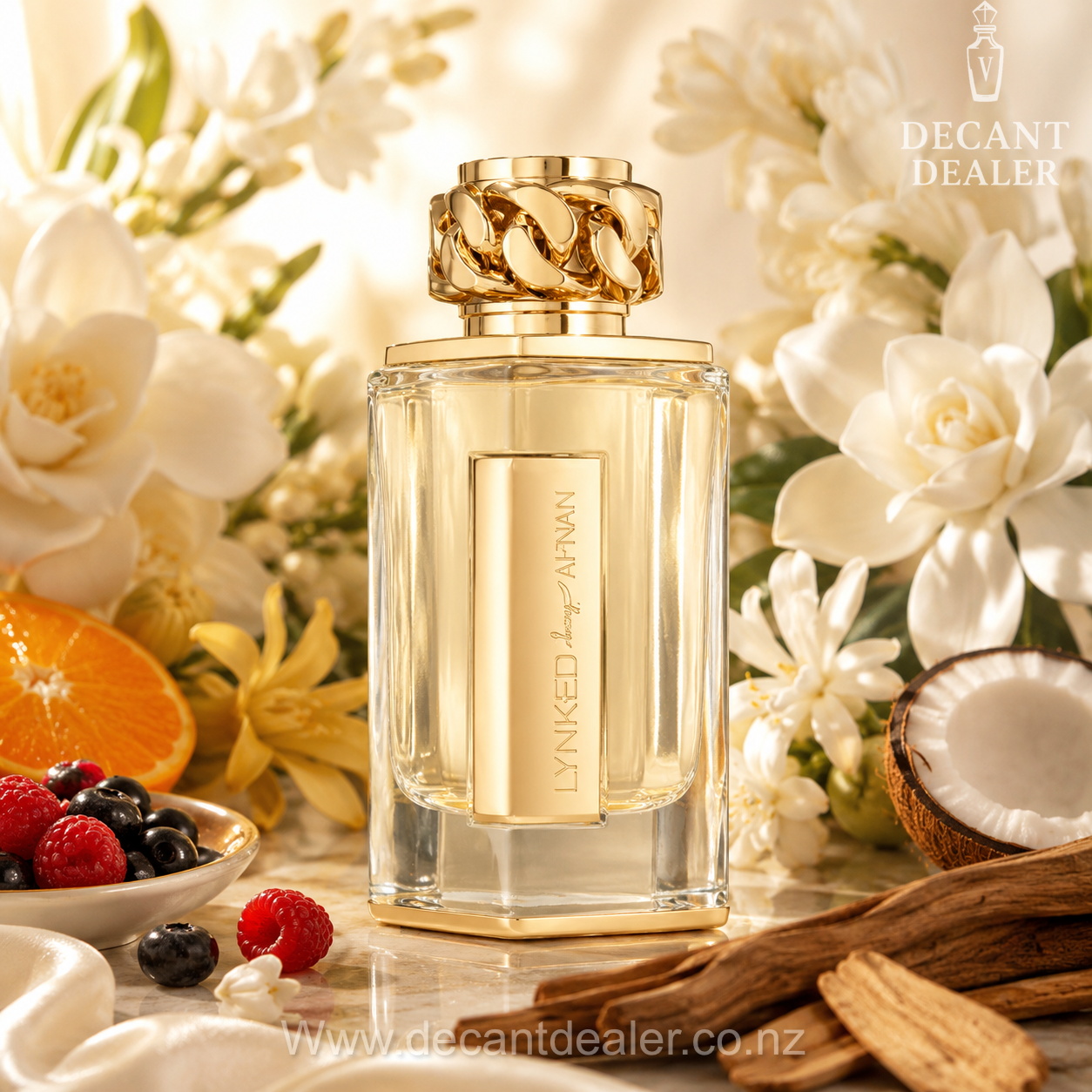 Afnan Lynked Forever perfume Decant Dealer NZ Promo