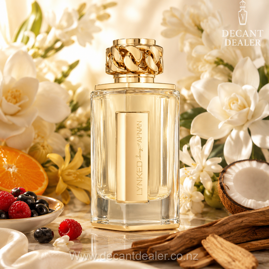 Afnan Lynked Forever perfume Decant Dealer NZ Promo