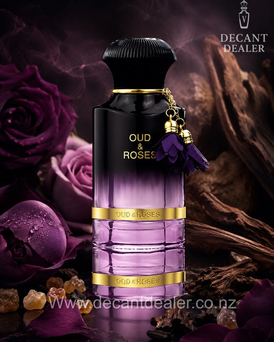 Ahmed Al Maghribi - Oud & Roses Perfume Decant Dealer NZ Watermarked