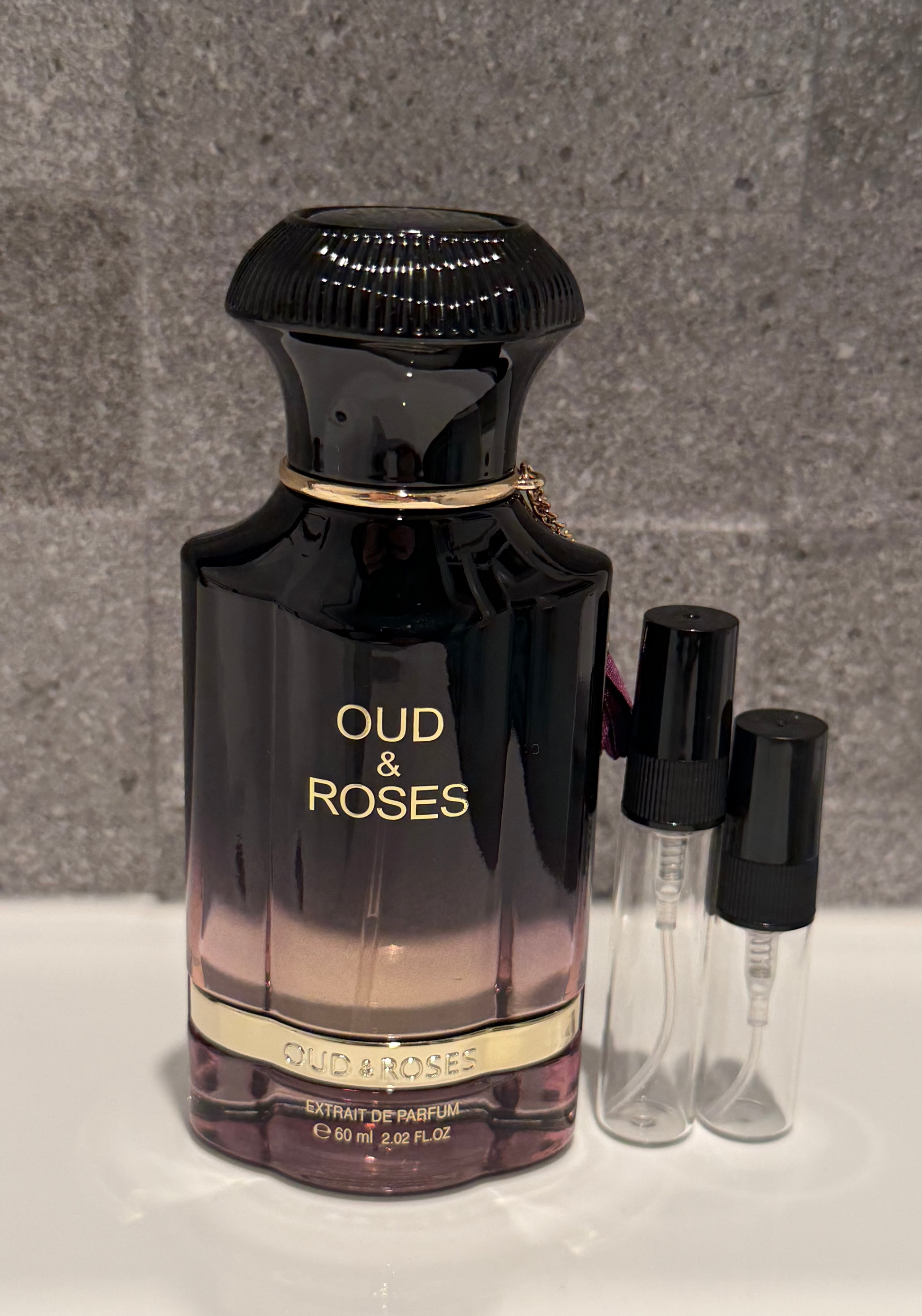 Ahmed Al Maghribi - Oud & Roses Perfume Decant Sizes