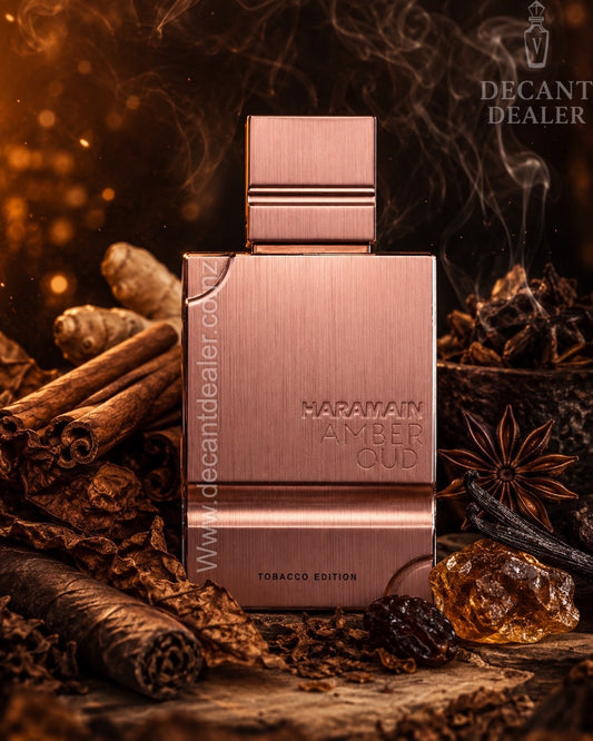 Al Haramain Amber Oud Tobacco Edition perfume decant dealer nz promo