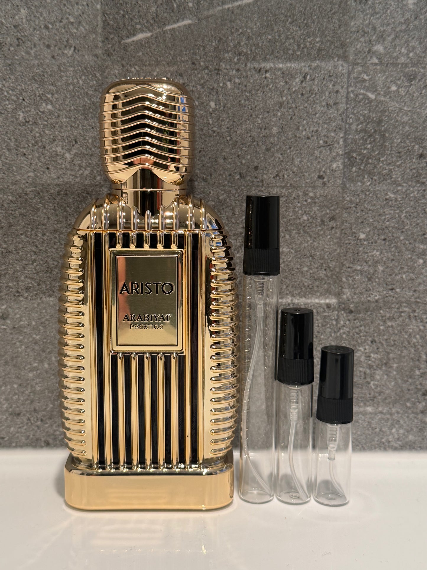 Arabiyat Prestige Aristo decant sizes