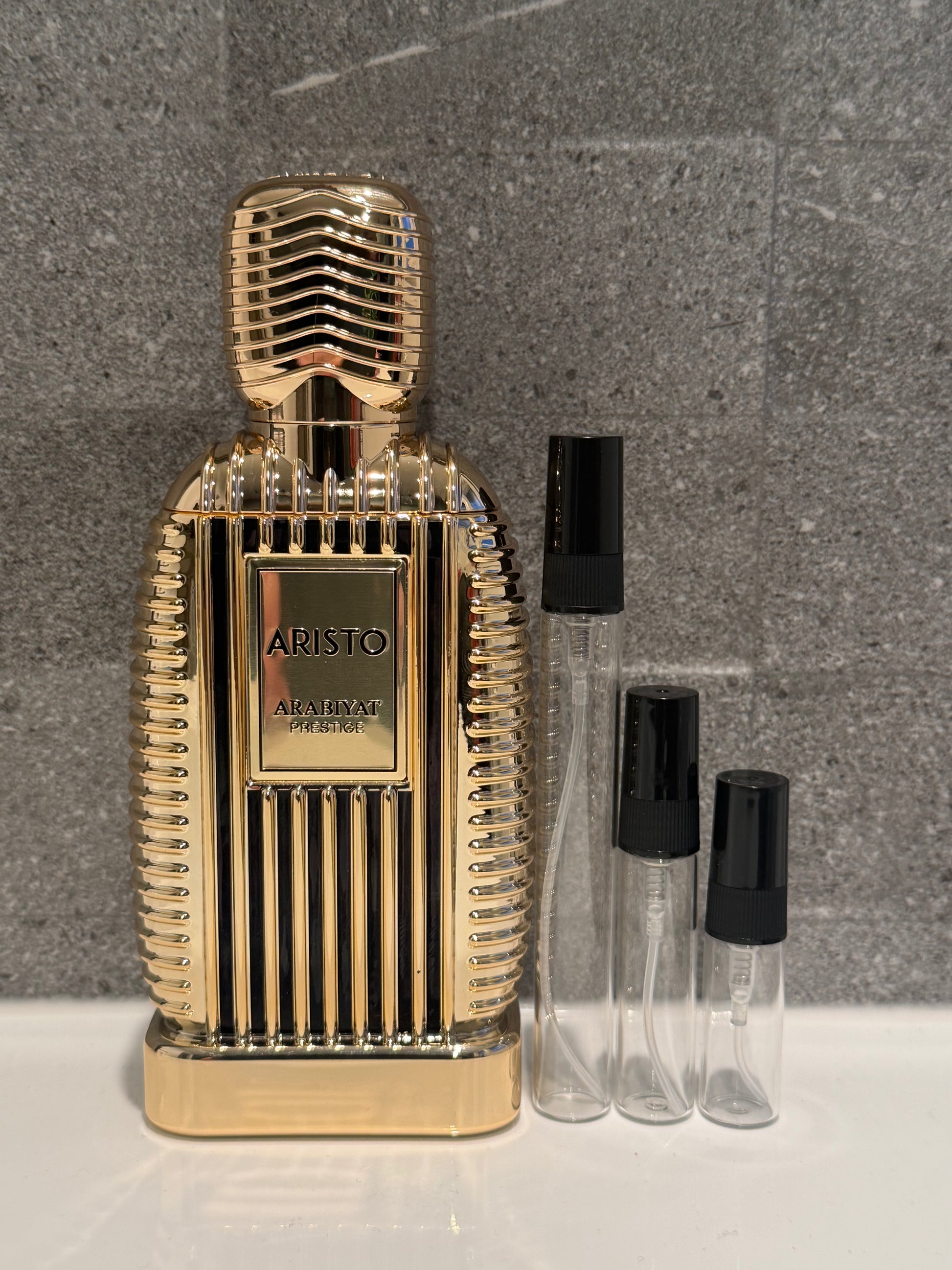 Arabiyat Prestige Aristo decant sizes