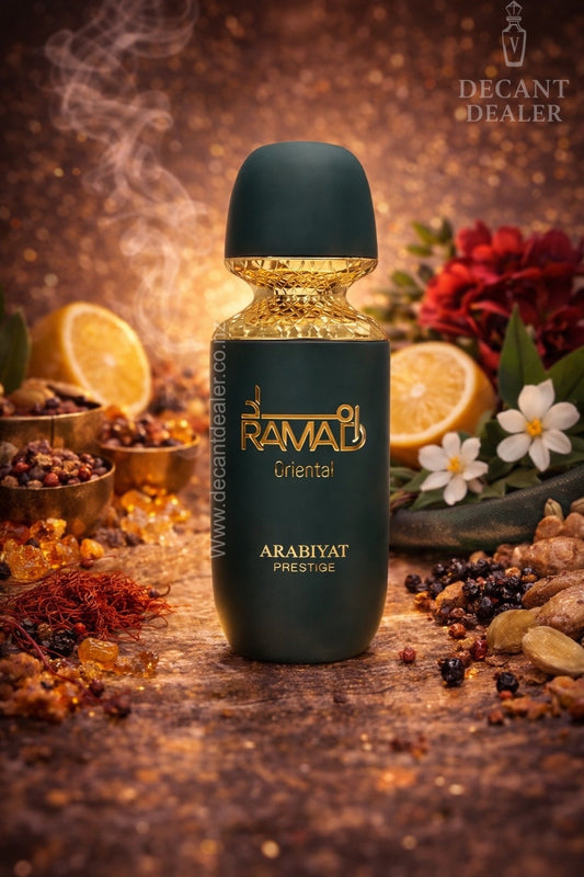 Arabiyat Prestige Ramad Oriental perfume Decant Dealer NZ watermarked