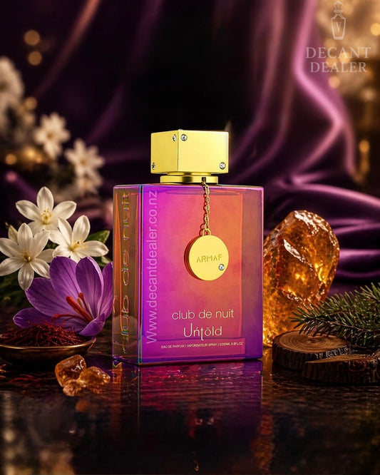 Armaf Club De Nuit Untold Perfume Decant Dealer NZ Watermarked