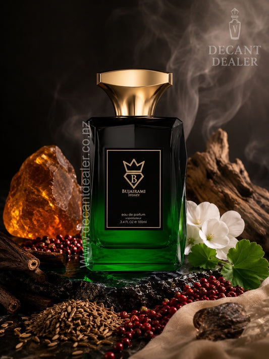 Bujairami Hectic perfume decant dealer nz promo