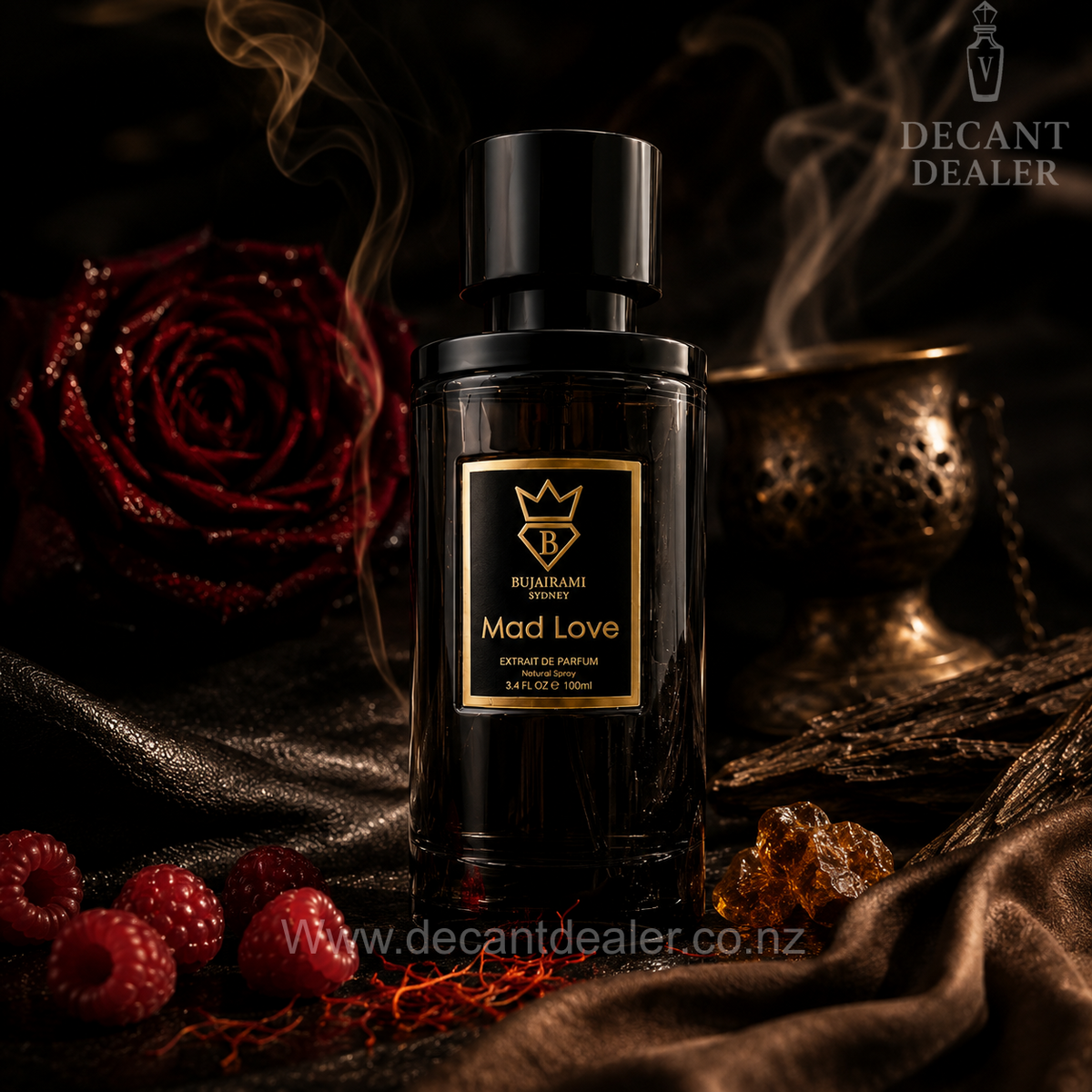 Bujairami Mad Love Perfume Decant Dealer NZ Promo
