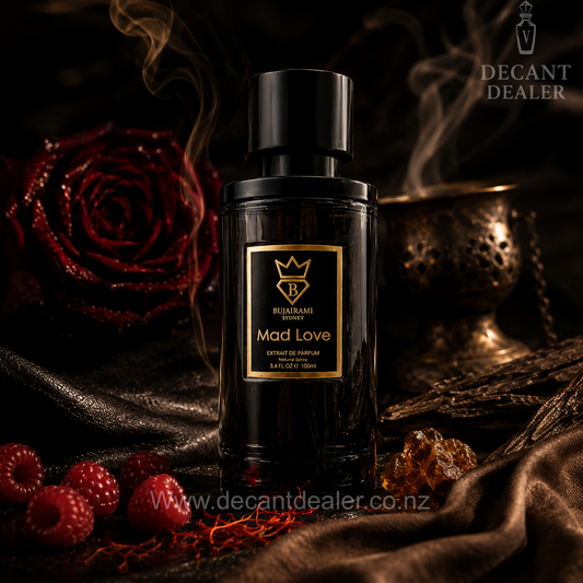 Bujairami Mad Love Perfume Decant Dealer NZ Promo