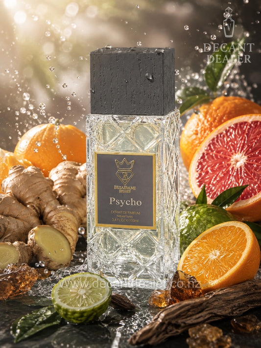 Bujairami psycho perfume decant dealer NZ promo
