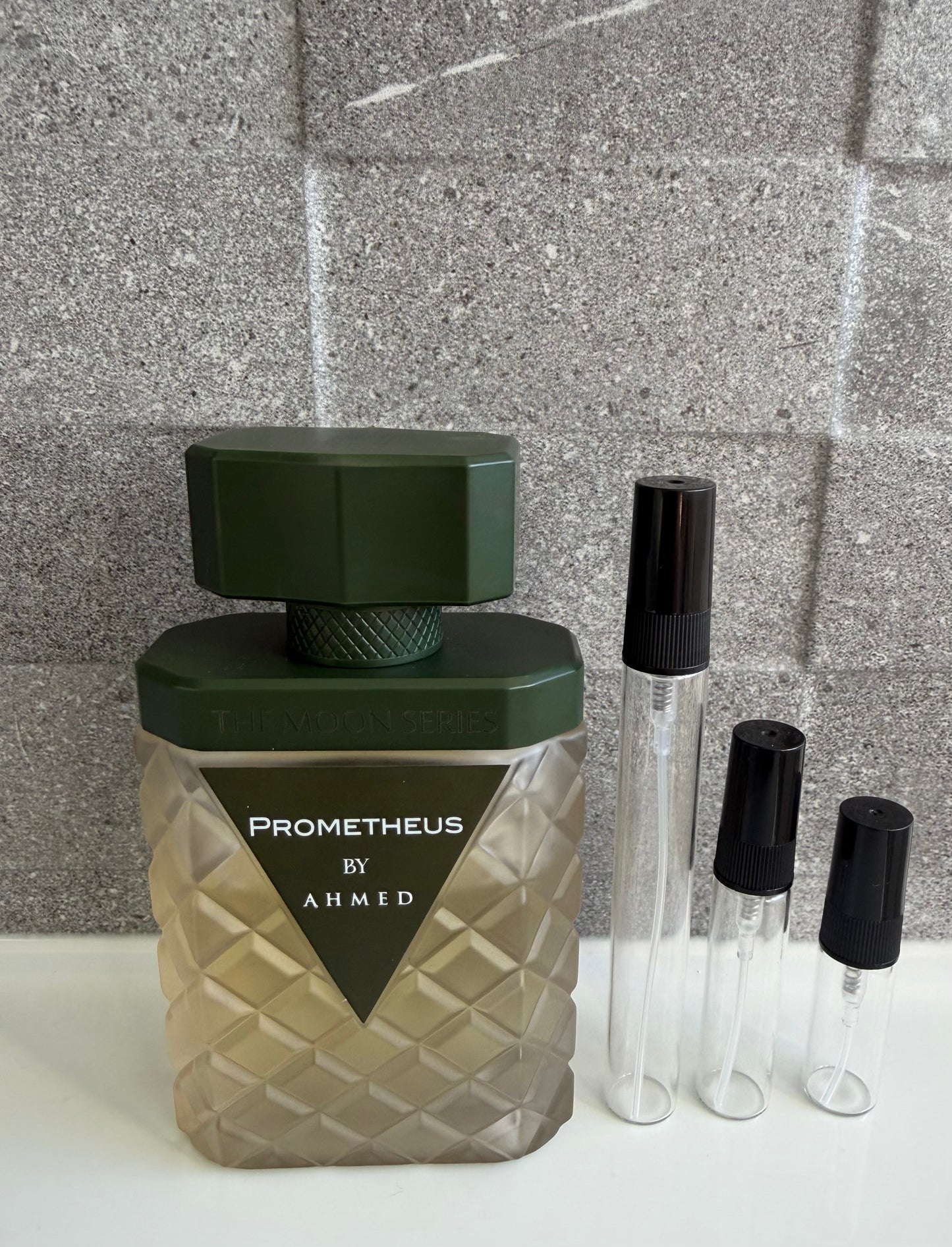 Ahmed Al Maghribi - Prometheus perfume decant bottle sizes NZ