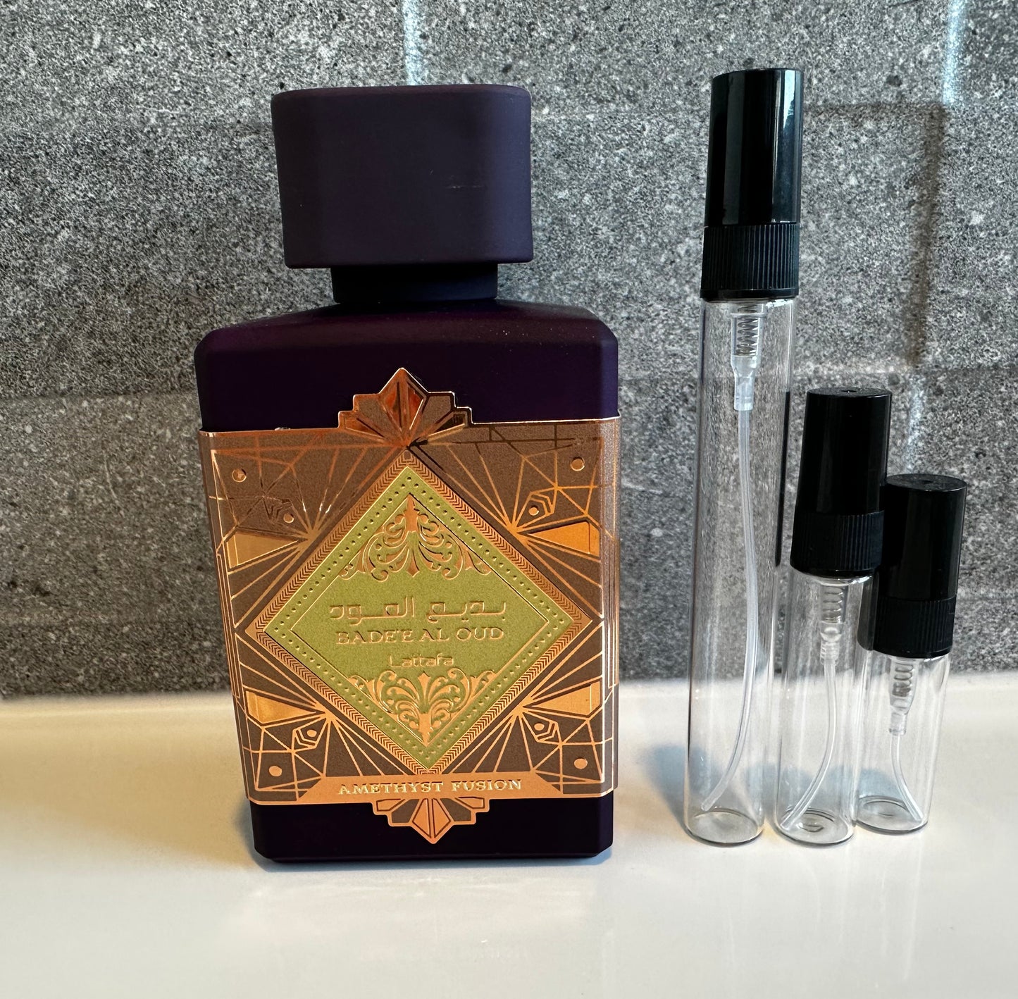 Lattafa - Bade'e Al Oud Amethyst Fusion Decant