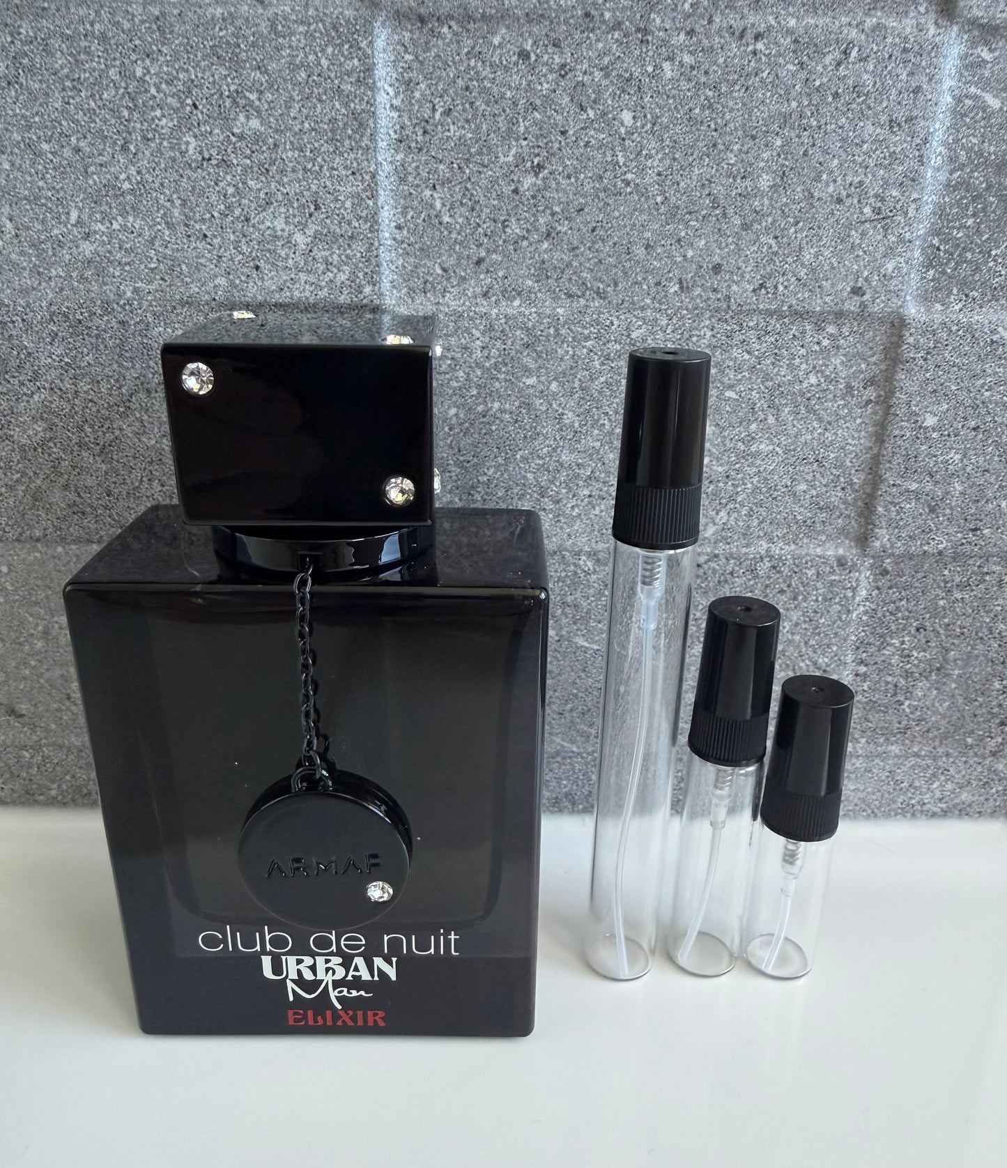 Armaf Club De Nuit Urban Man Elixir perfume decant bottle sizes NZ