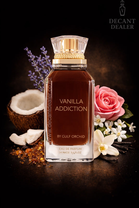 Guld Orchid Vanilla Addiction perfume Decant Dealer NZ created watermarked