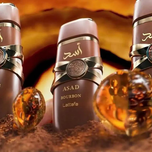 Lattafa - Asad Bourbon perfume promotional image