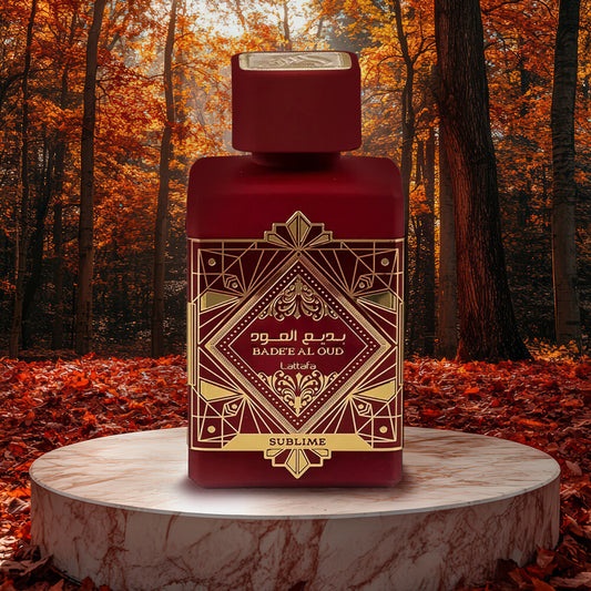 Lattafa - Bade'e Al Oud Sublime  perfume promotional image