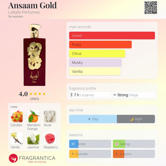 Lattafa - Ansaam Gold Decant