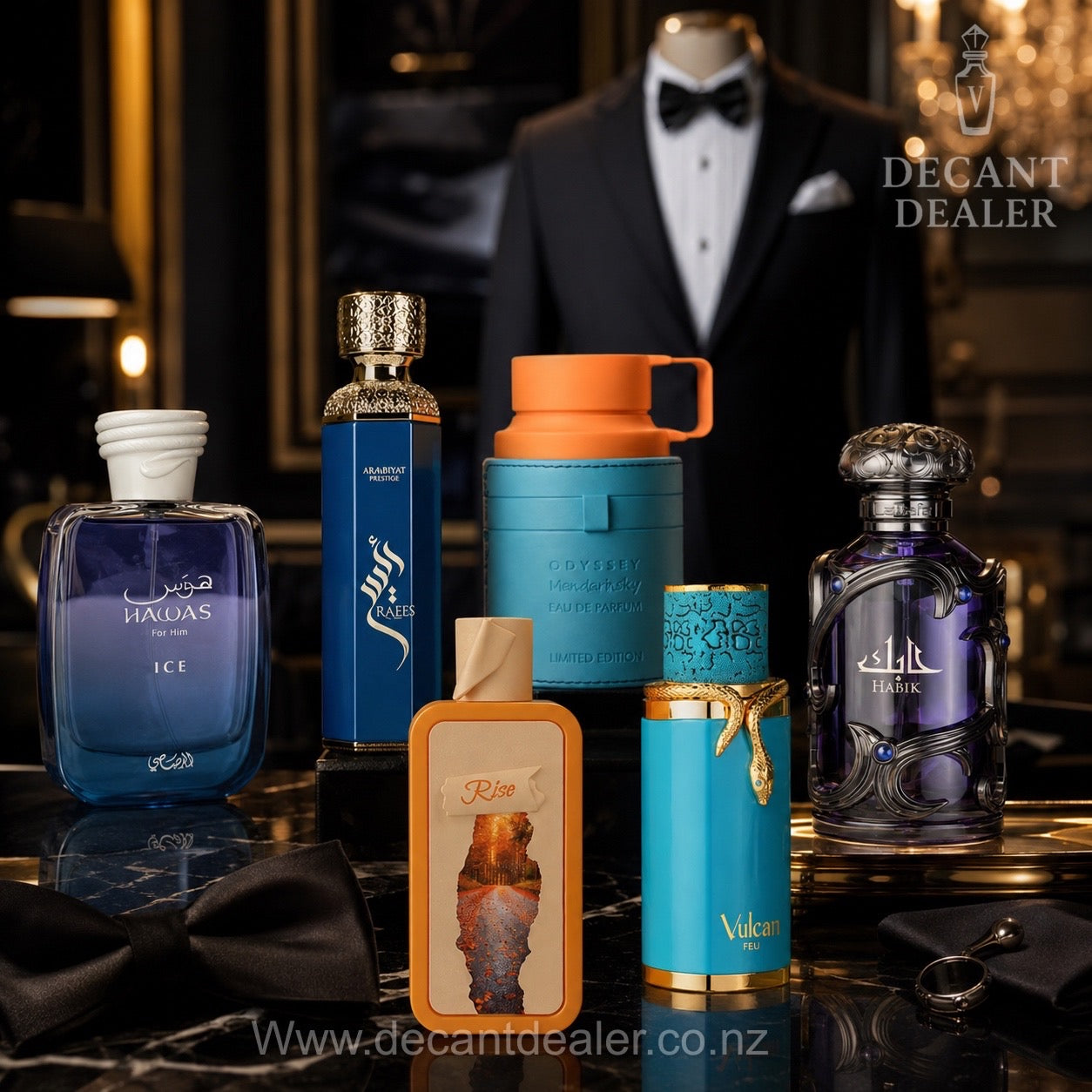 The Black Tie - Six 2ml Discovery Bundle