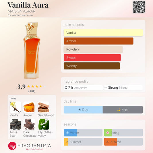 Maison Asrar - Vanilla Aura Decant