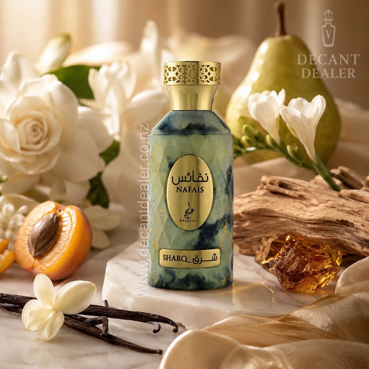 Khadlaj Nafais Sharq perfume decant dealer nz promo