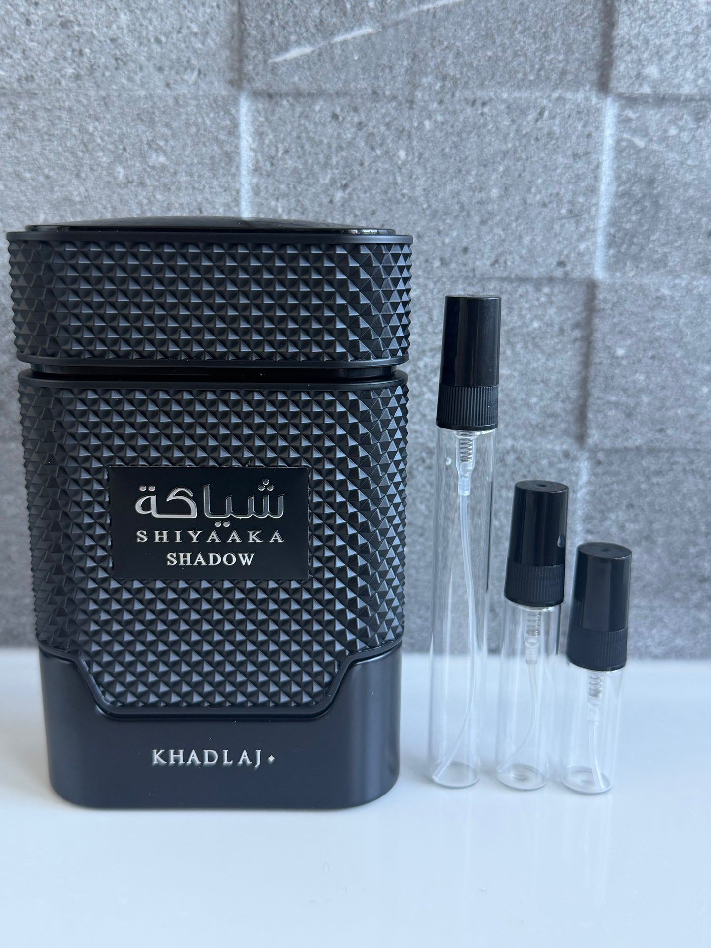 Khadlaj Shiyaaka Shadow perfume decant NZ