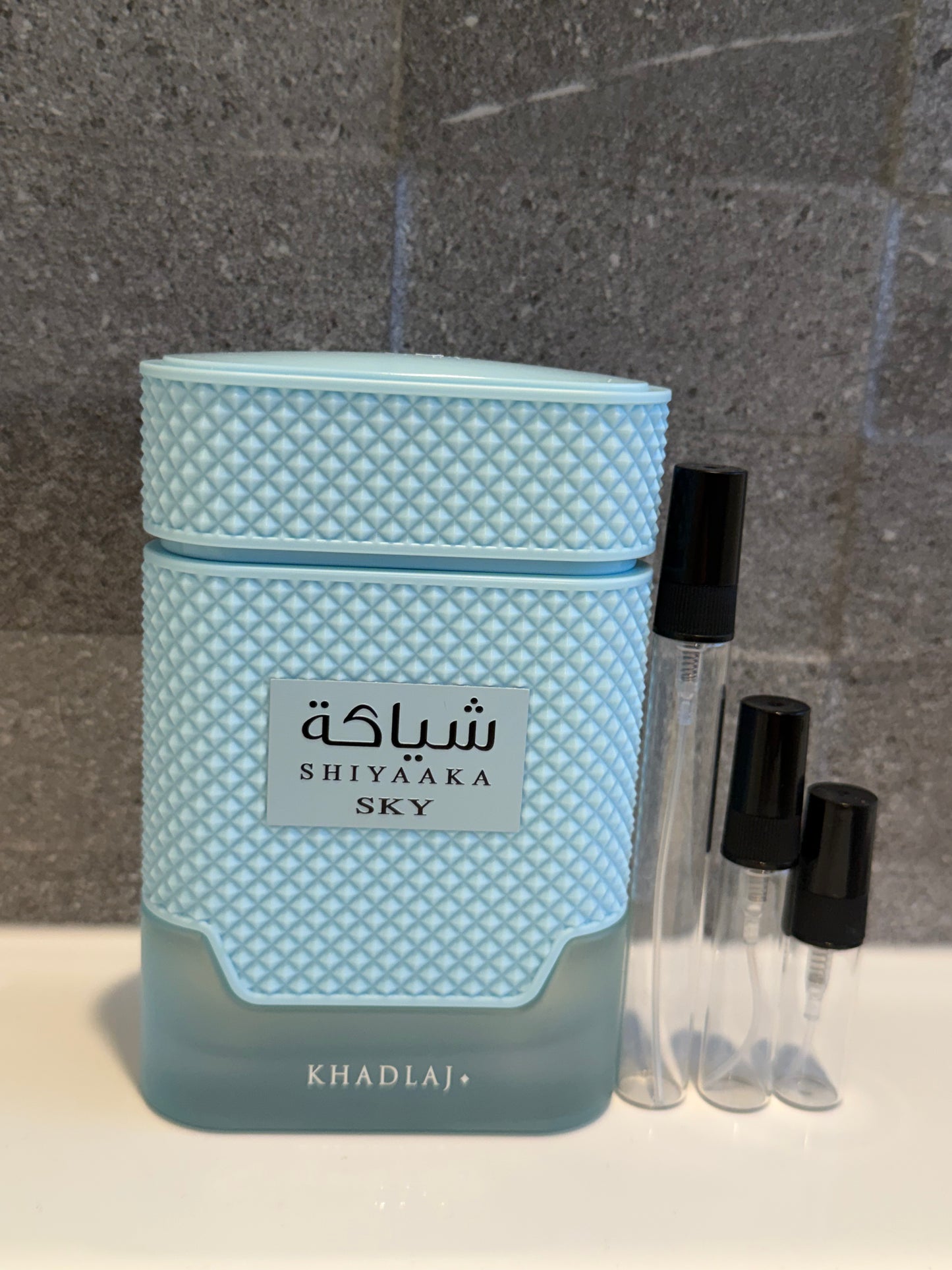 Khadlaj Shiyaaka Sky decant sizes