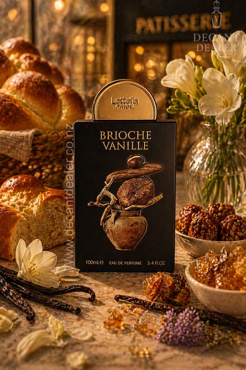 Lattafa Brioche Vanille Perfume Decant Dealer NZ Watermarked