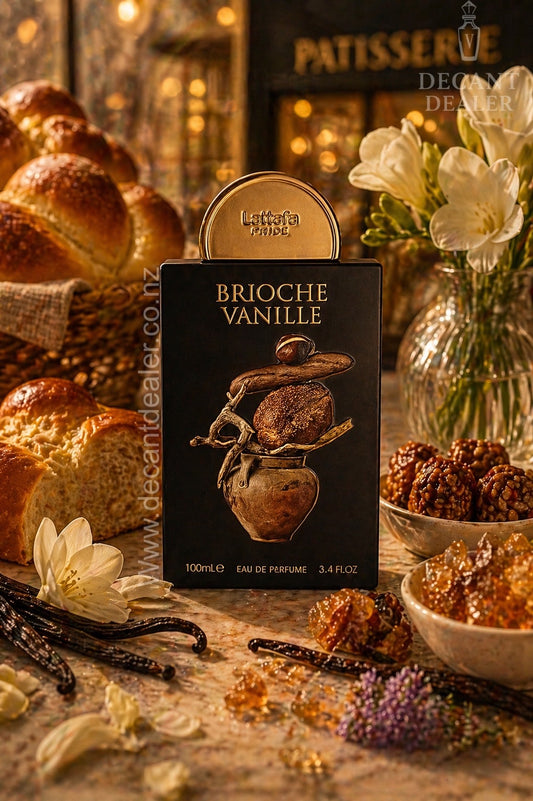Lattafa Brioche Vanille Perfume Decant Dealer NZ Watermarked