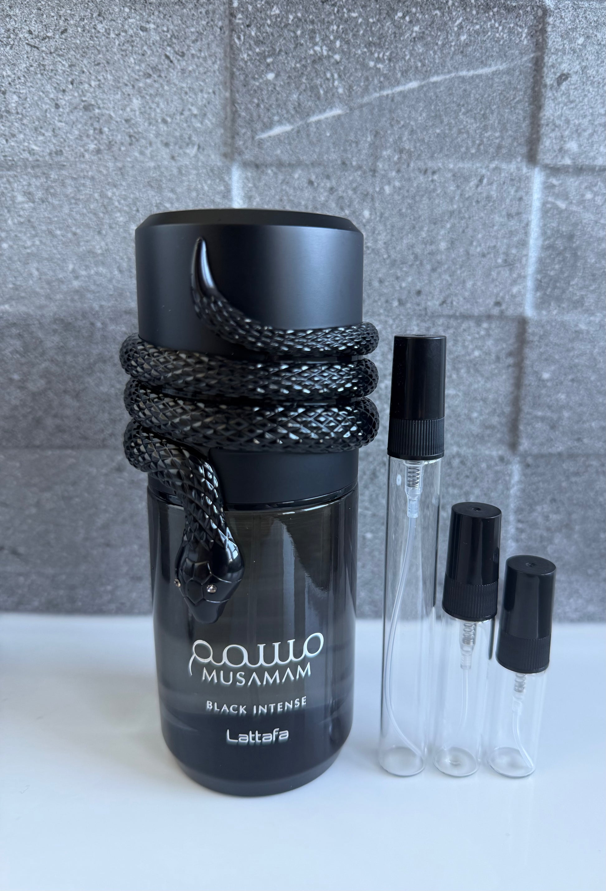 Lattafa Musamam Black Intense perfume decant NZ