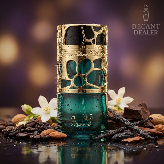 Lattafa Qimmah perfume decant dealer nz promo
