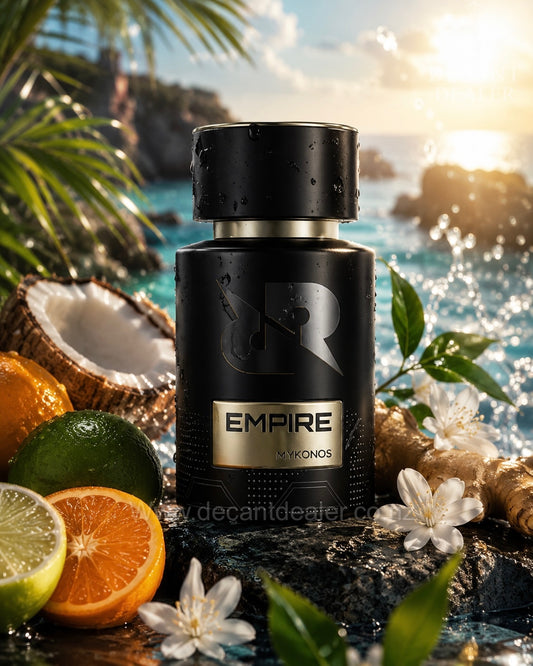 Mykonos Empire Perfume Decant Dealer NZ Promo