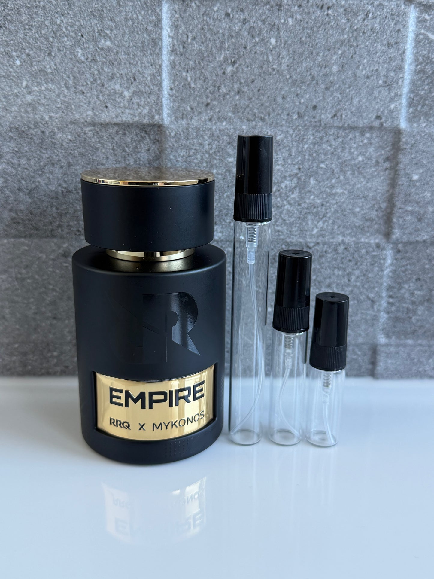 Mykonos Empire Perfume Decant Sizes