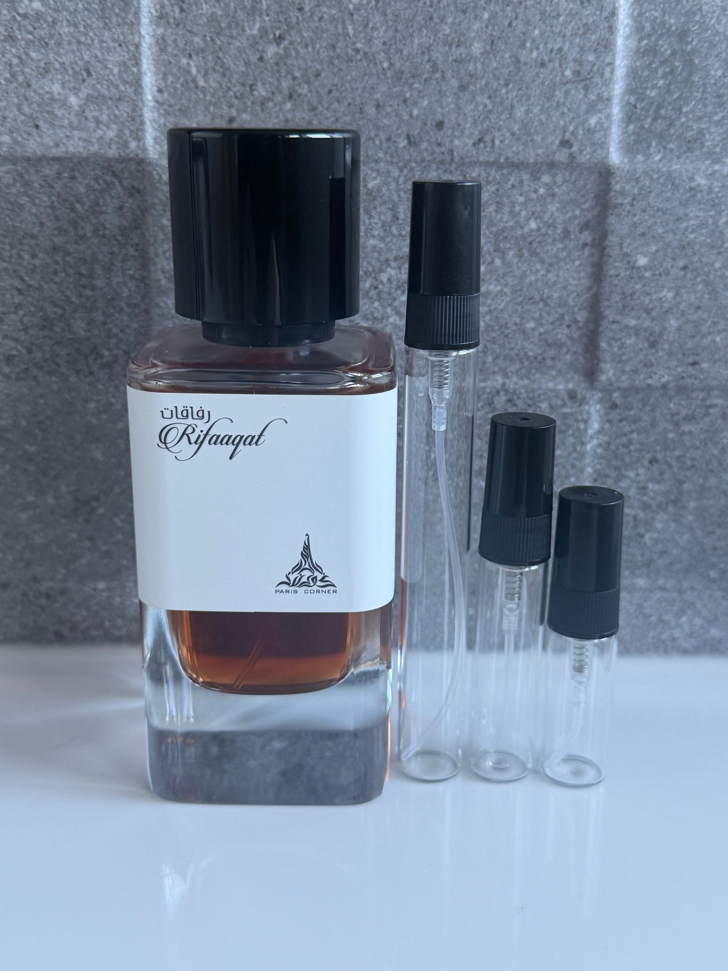 Paris Corner - Rifaaqat perfume decant sizes