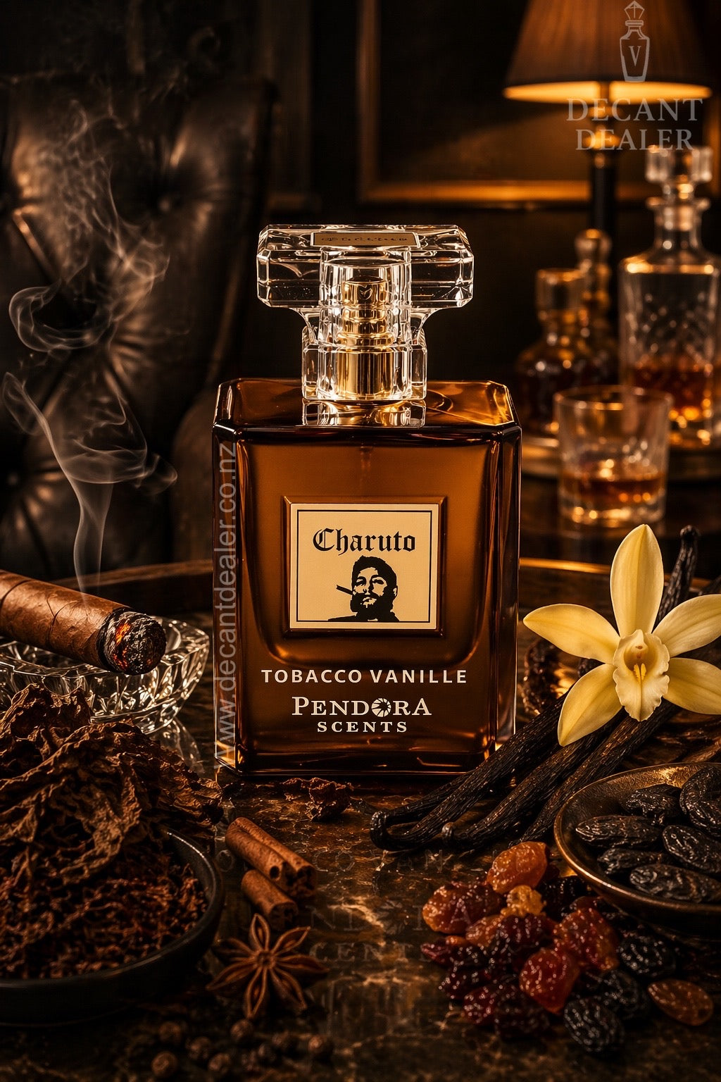 Paris Corner Pandora Scents Charuto Tobacco Vanille perfume Decant Dealer NZ watermarked