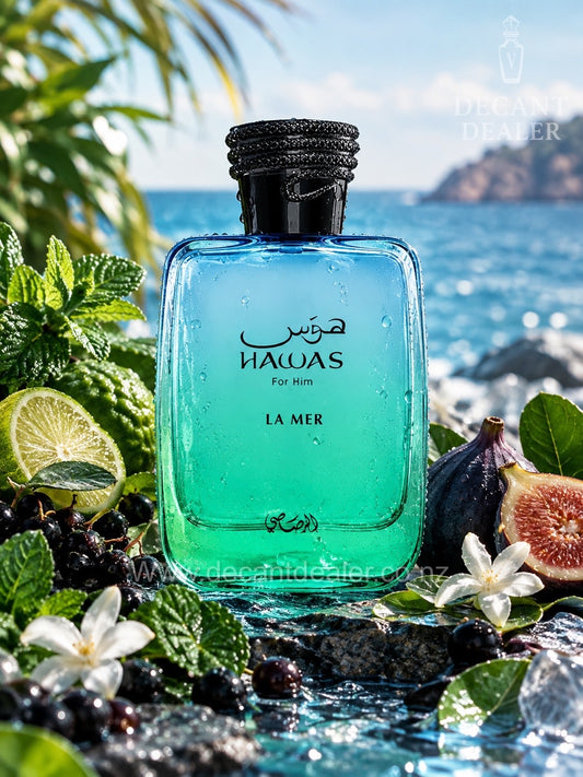 Rasasi Hawas La Mer Perfume Decant Dealer NZ Promo